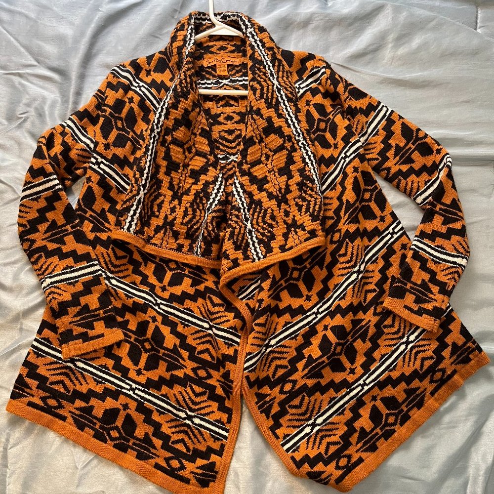 Love By Design  Women's Teen's XSmall Cardigan   Aztec design